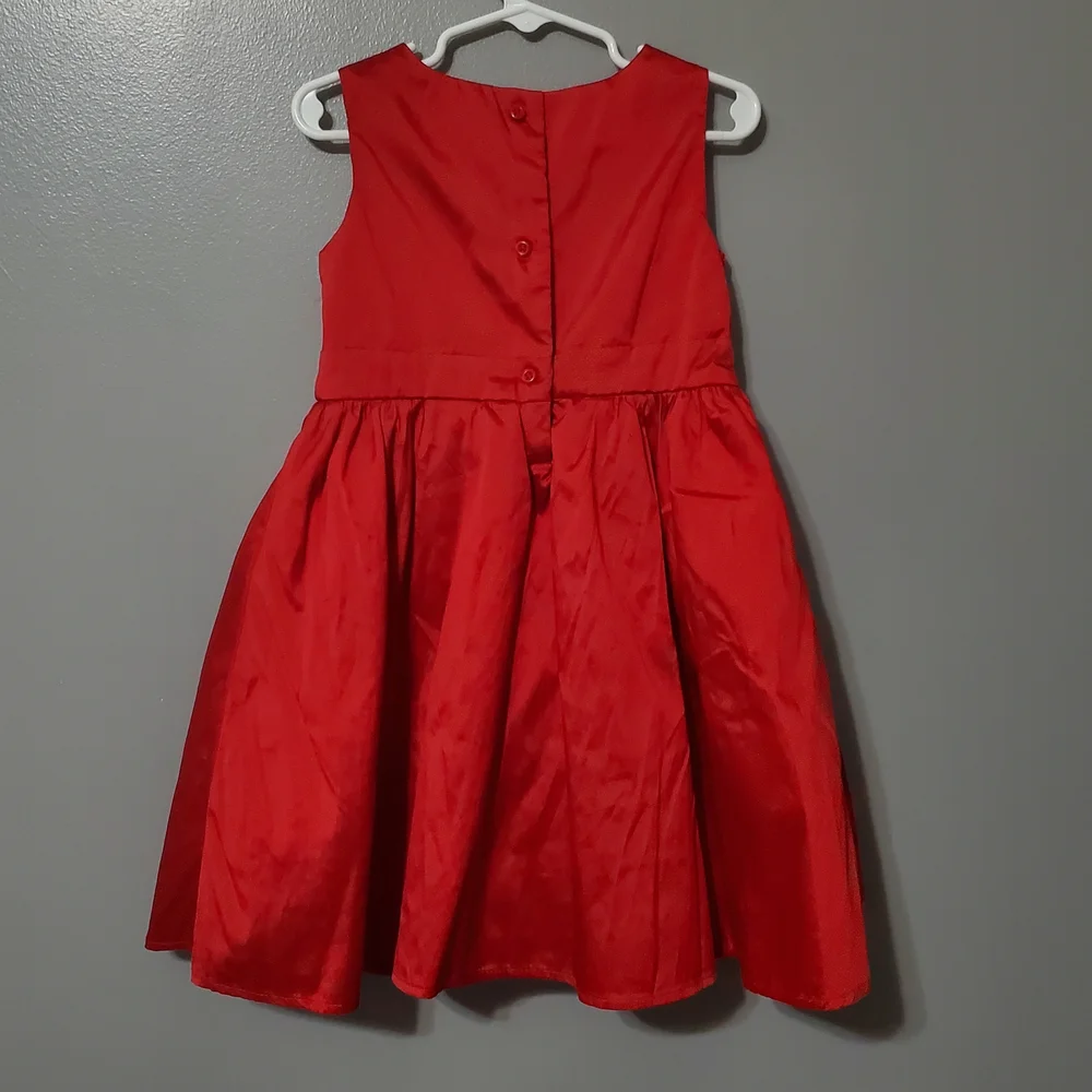 The Children's Place Formal Red Christmas Dress Girls Size 3T
